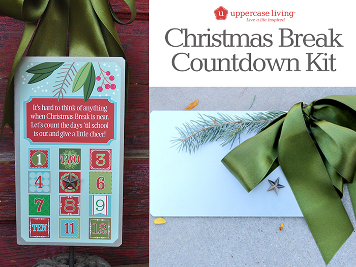 12 Days Christmas Break Countdown Kit