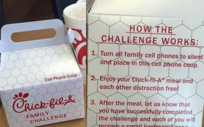 Take the Chick-fil-A Family Time Challenge