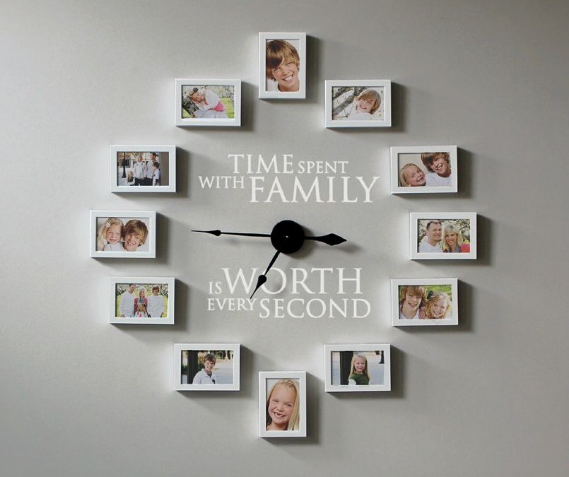How to Create a Photo Wall Clock